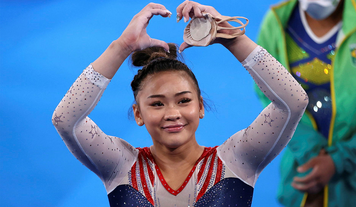 Gymnastics-American Sunisa Lee wins women's all-around gold